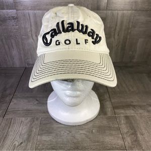 Callaway Golf Hat Cap FT-5 HX Tour New Era Adjustable OSFA White Embroidered